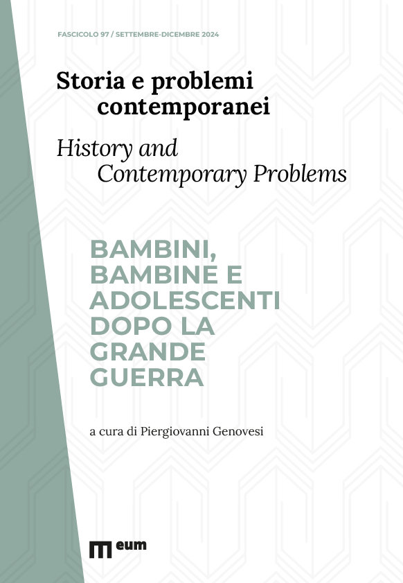 					Visualizza N. 97 (2024): Storia e problemi contemporanei
				