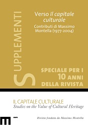 					View Supplemento speciale (2020): Verso il capitale culturale. Contributi di Massimo Montella (1977-2004)
				