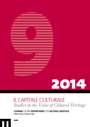 Il Capitale Culturale. Studies on the Value of Cultural Heritage, n. 9/2014